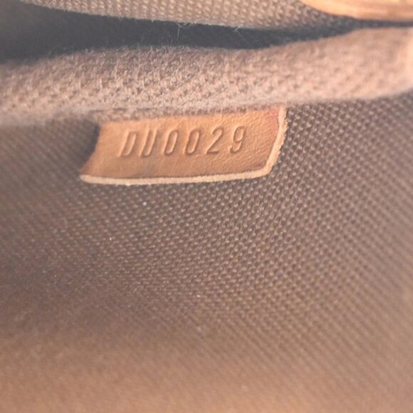 LOUIS VUITTON Eva 2Way Chain Shoulder Bag Monogram Leather Brown - Picture 7 of 14